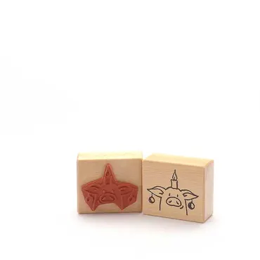 Heindesign Motivstempel Titel: Schweinische Weihnachten