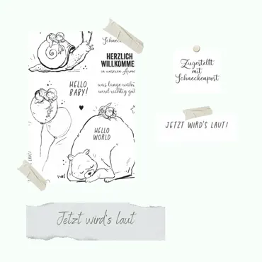 Creative-Depot Stempelset - Jetzt wird´s laut