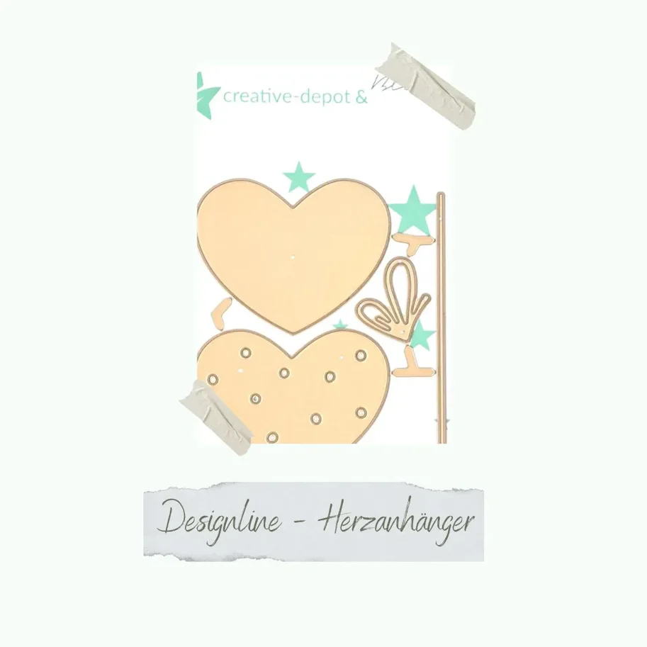 Creative-Depot Die - Designline - Herzanhänger