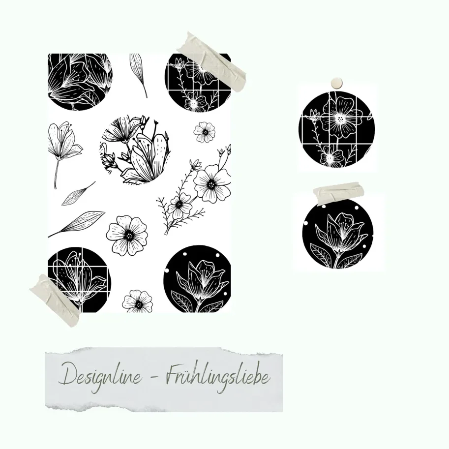 Creative-Depot Stempelset - Designline - Frühlingsliebe