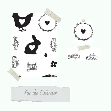 Creative-Depot Stempelset - Für die Ostereier