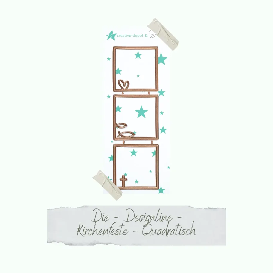 Creative-Depot Die - Designline - Kirchenfeste - quadratisch