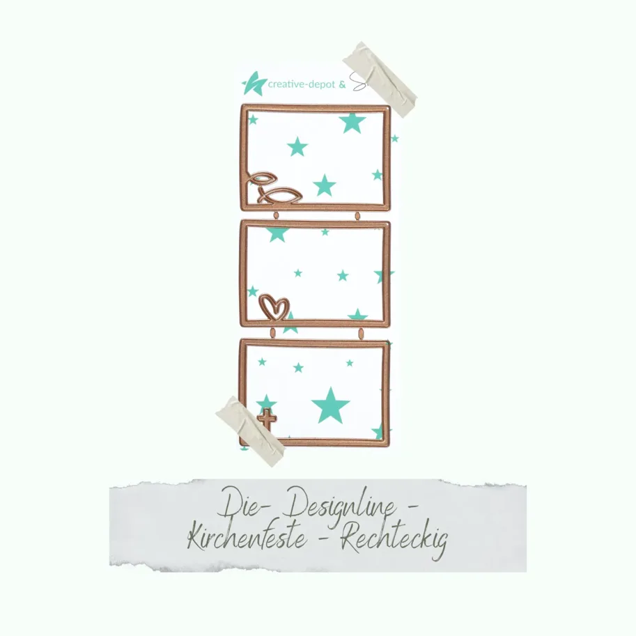 Creative-Depot Die - Designline - Kirchenfeste - rechteckig