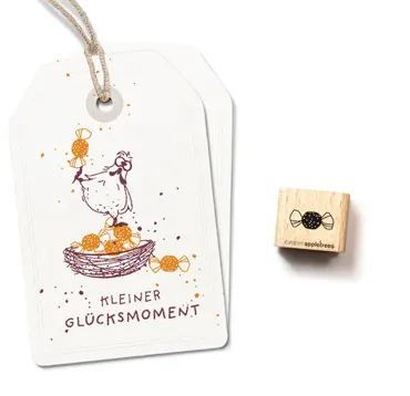 Cats on appletrees Ministempel Bonbon 2