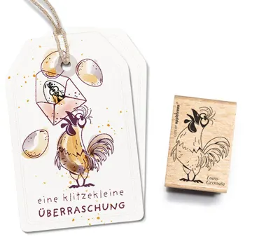 Cats on appletrees Stempel Hahn Louis-Germain