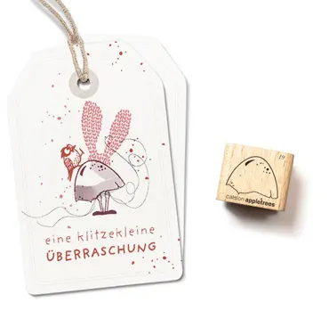 Cats on appletrees Stempel Osterei 19 - Oberteil