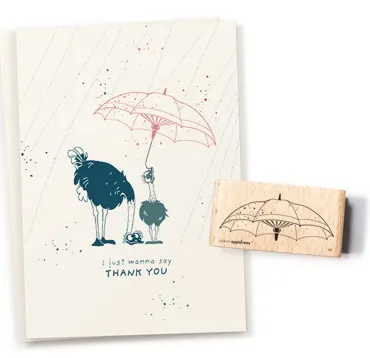 Cats on appletrees Stempel Schirm 6