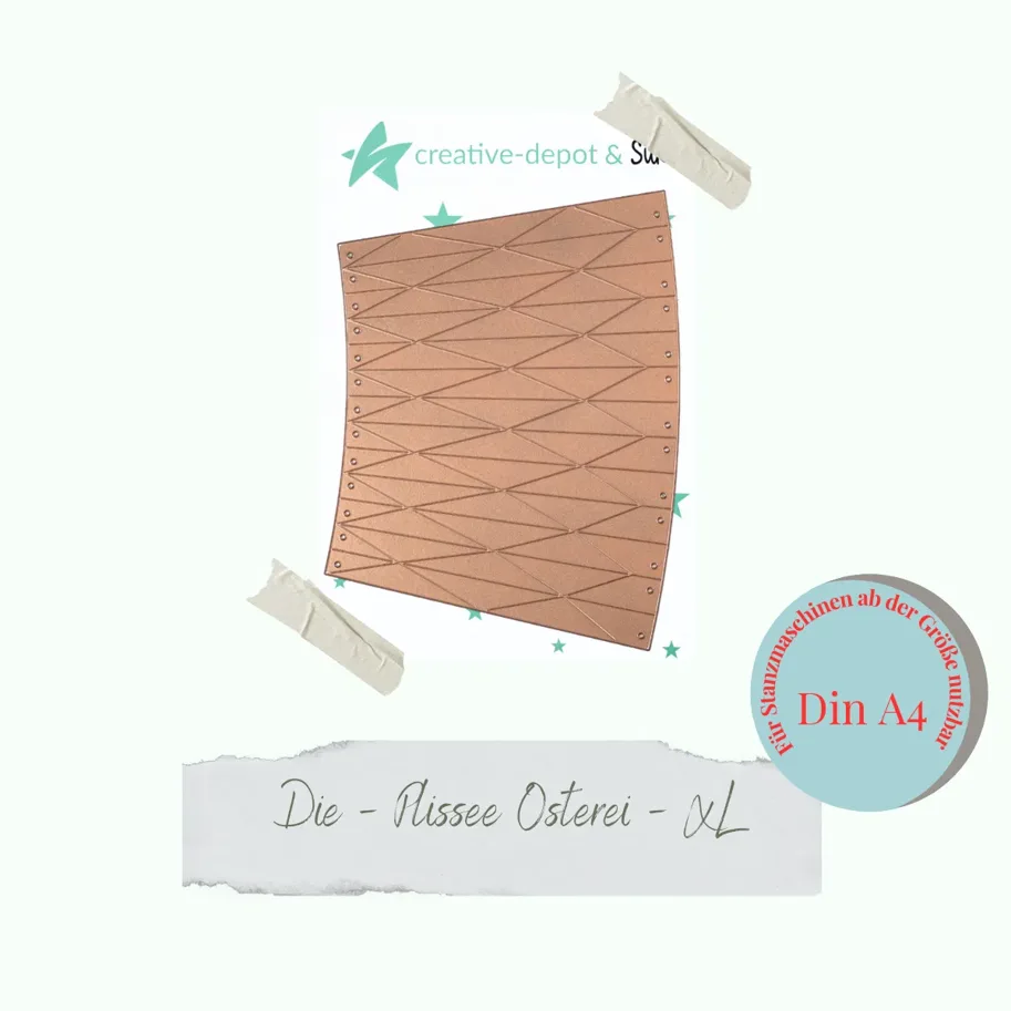 Creative-Depot Die - Plissee Osterei - XL 