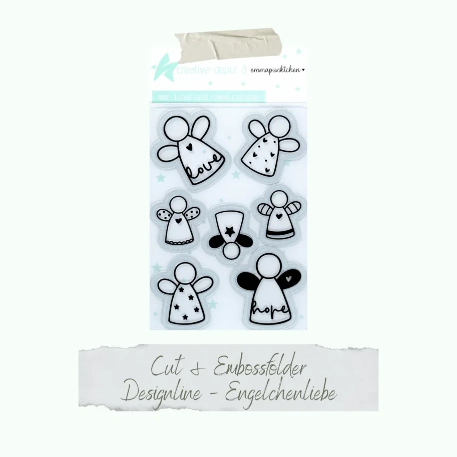 Creative-Depot Cut & Emboss Folder - Designline - Engelchenliebe