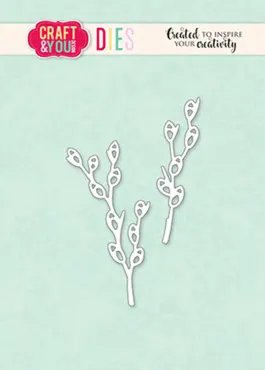 Craft & You Design Catkin Twigs Set Dies
