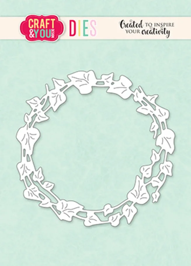 Craft & You Design Ivy Wreath Dies