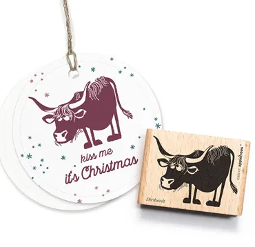 Cats on appletrees Stempel Ochse Diethardt