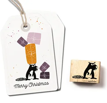 Cats on appletrees Stempel Biber Jo