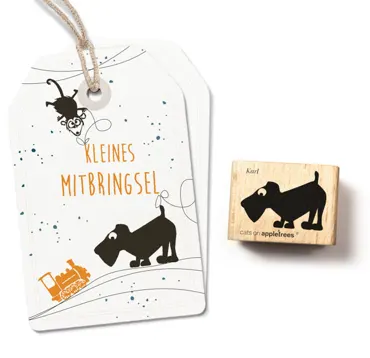 Cats on appletrees Stempel Karl