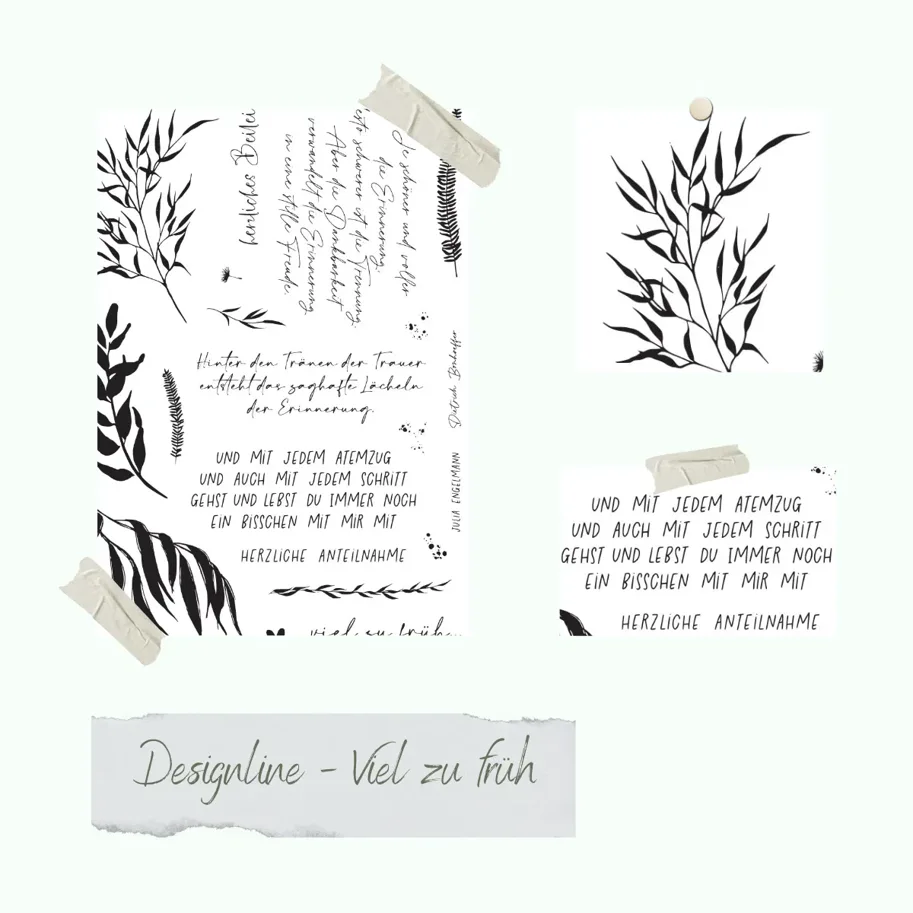 Creative-Depot Stempelset - Designline - Viel zu früh