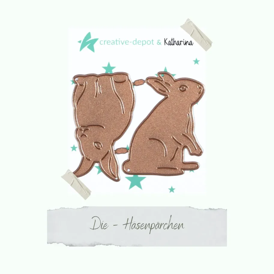 Creative-Depot Die - Hasenpärchen