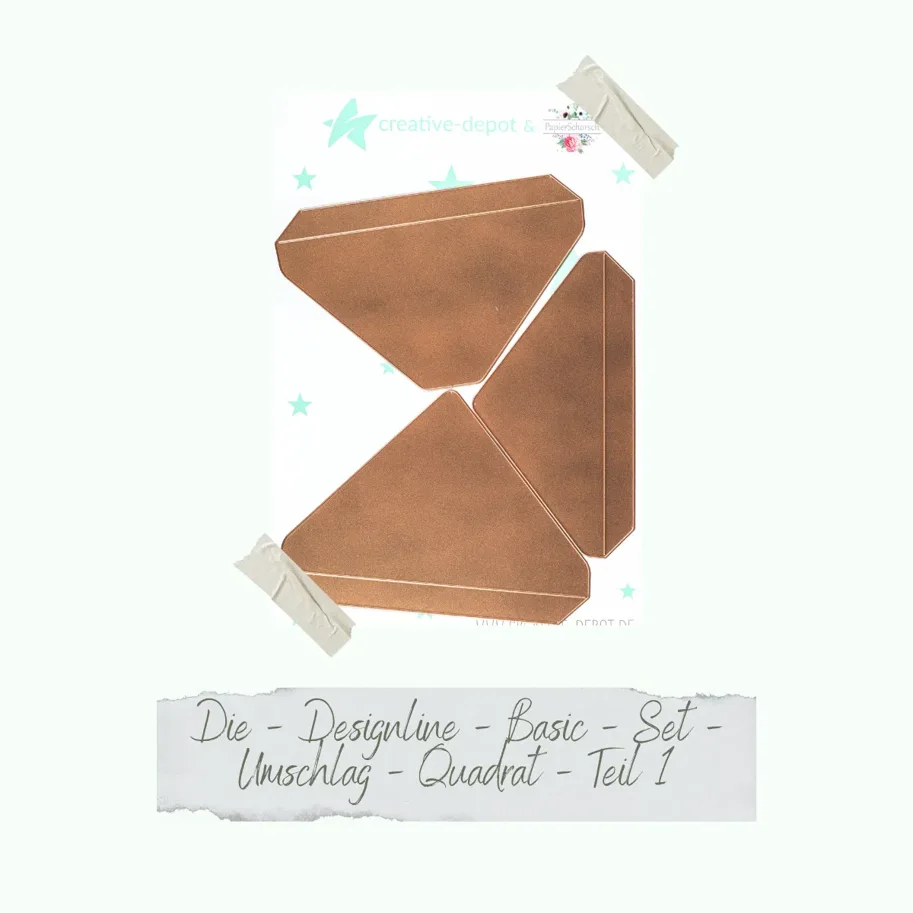 Creative-Depot Basic - Designline - Basic - Set - Umschlag - Quadrat - Teil 1
