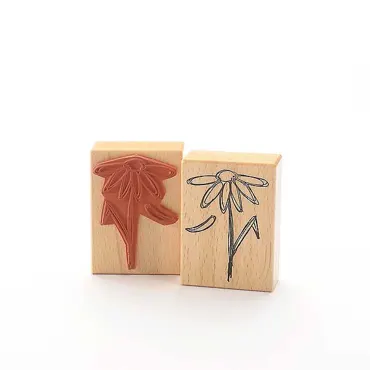 Heindesign Motivstempel Titel: Margerite (Sie liebt mich ...)