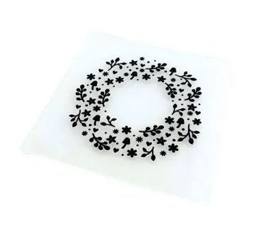 Charlie & Paulchen Prägefolder Universalkranz × 4