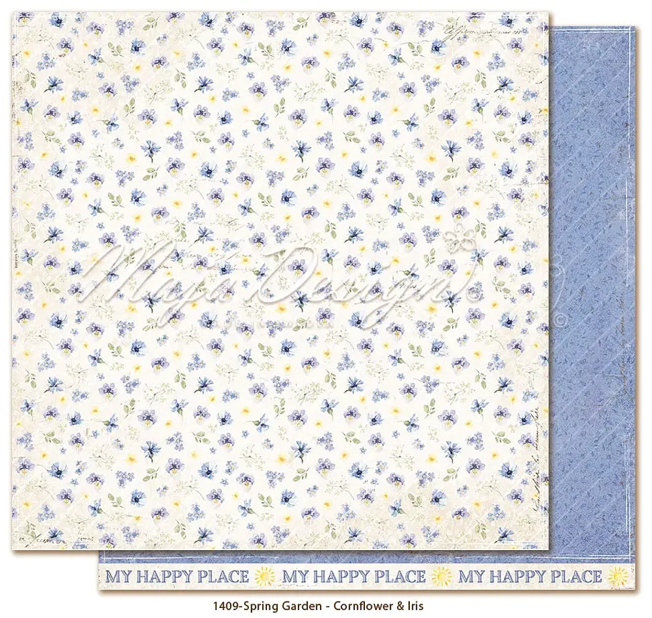 Maja Design - Spring Garden - Cornflower & Iris