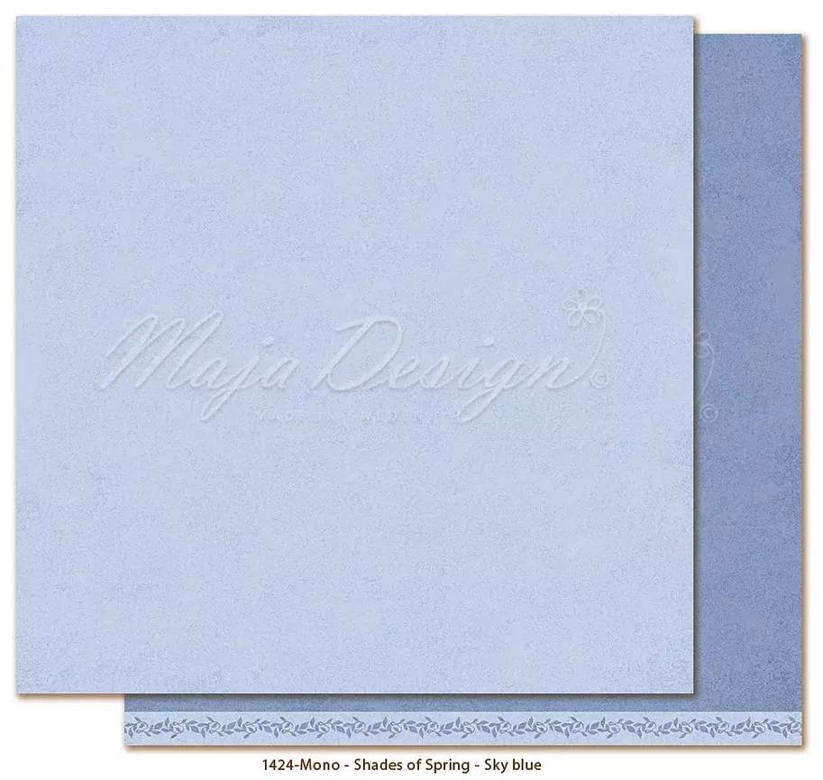 Maja Design - Mono - Spring - Sky blue
