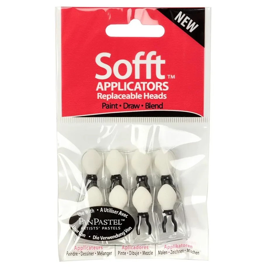PanPastel 8 Auswechselbare Kopfe für Applikator