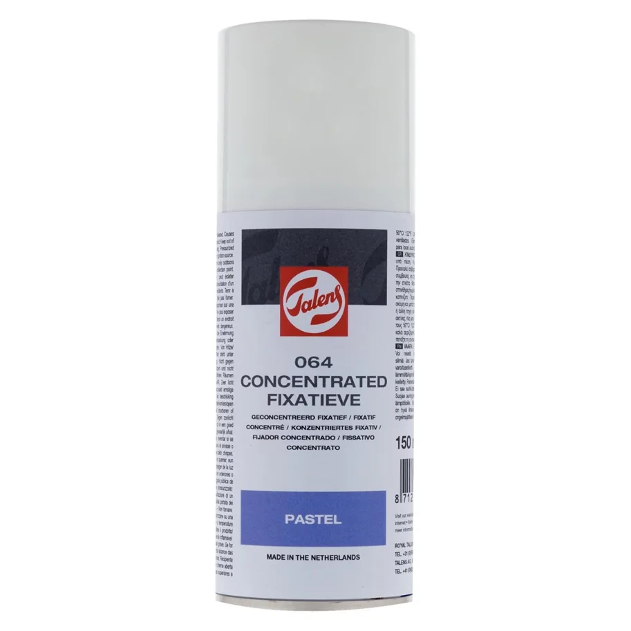 Talens Konzentriertes Fixativ Für Weiche Pastelle + Holzkohle 064 Spraydose 150 ml