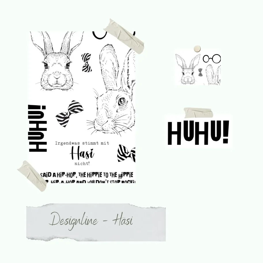 Creative-Depot Stempelset - Designline - Hasi