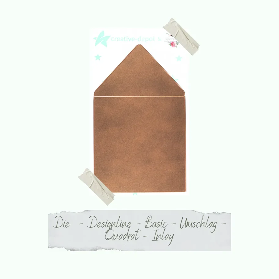 Creative-Depot Basic - Designline - Basic - Umschlag - Quadrat - Inlay