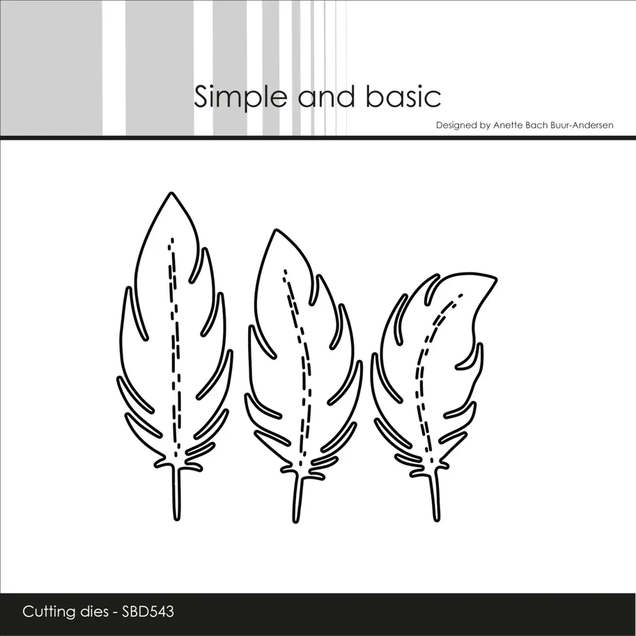 Simple and Basic Feathers Dies