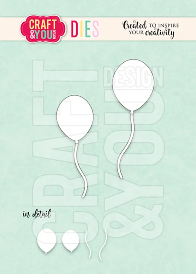 Craft & You Balloons Set Dies 