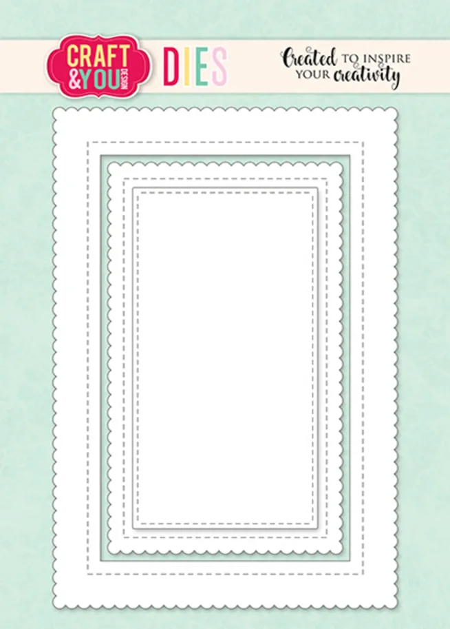 Craft & You Biscuit Photo Frame Set Dies 