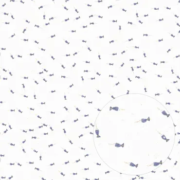 Charlie & Paulchen Bébé doux maritime – Fisch allover