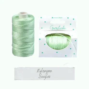 Creative-Depot Nylongarn - Seeglas - Garnliebe