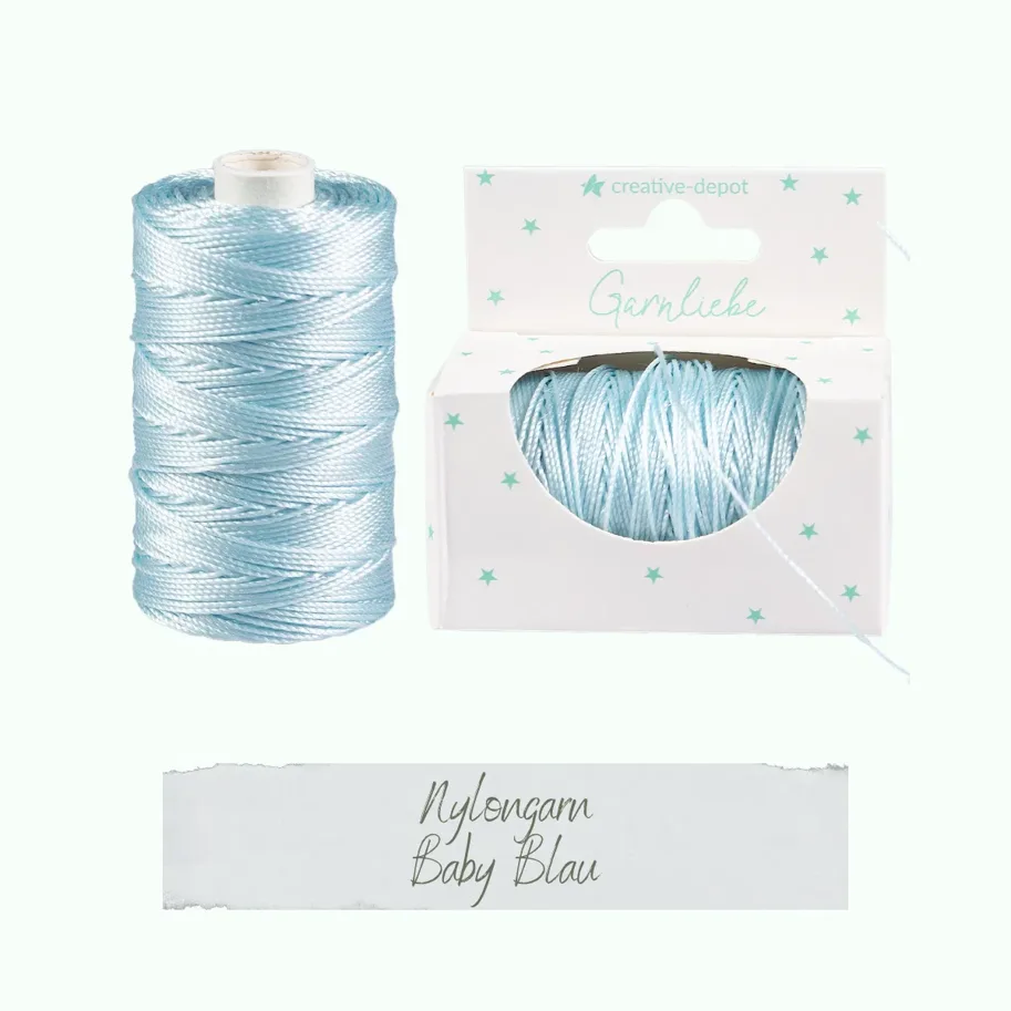 Creative-Depot Nylongarn - Baby Blau - Garnliebe