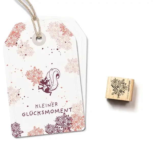 Cats on appletrees Ministempel Blumenstrauß 4
