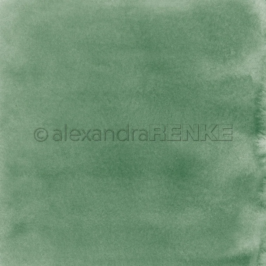 Alexandra Renke Designpapier 'Mimi Zypressengrün' 200g/m² 