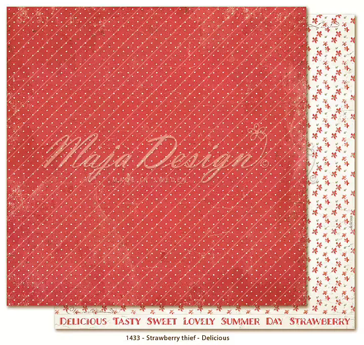Maja Design - Strawberry thief - Delicious