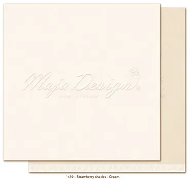 Maja Design - Mono - Strawberry - Cream