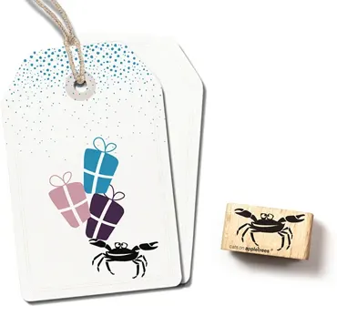 Cats on appletrees Stempel Krabbe klein - Meret