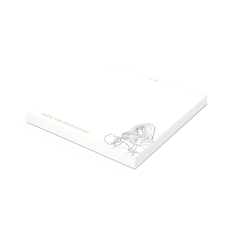 Alexandra Renke Kreativblock 'Raum für Gestaltung' 15 x 15 cm