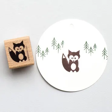 PERLENFISCHER-Stempel | Fuchs klein