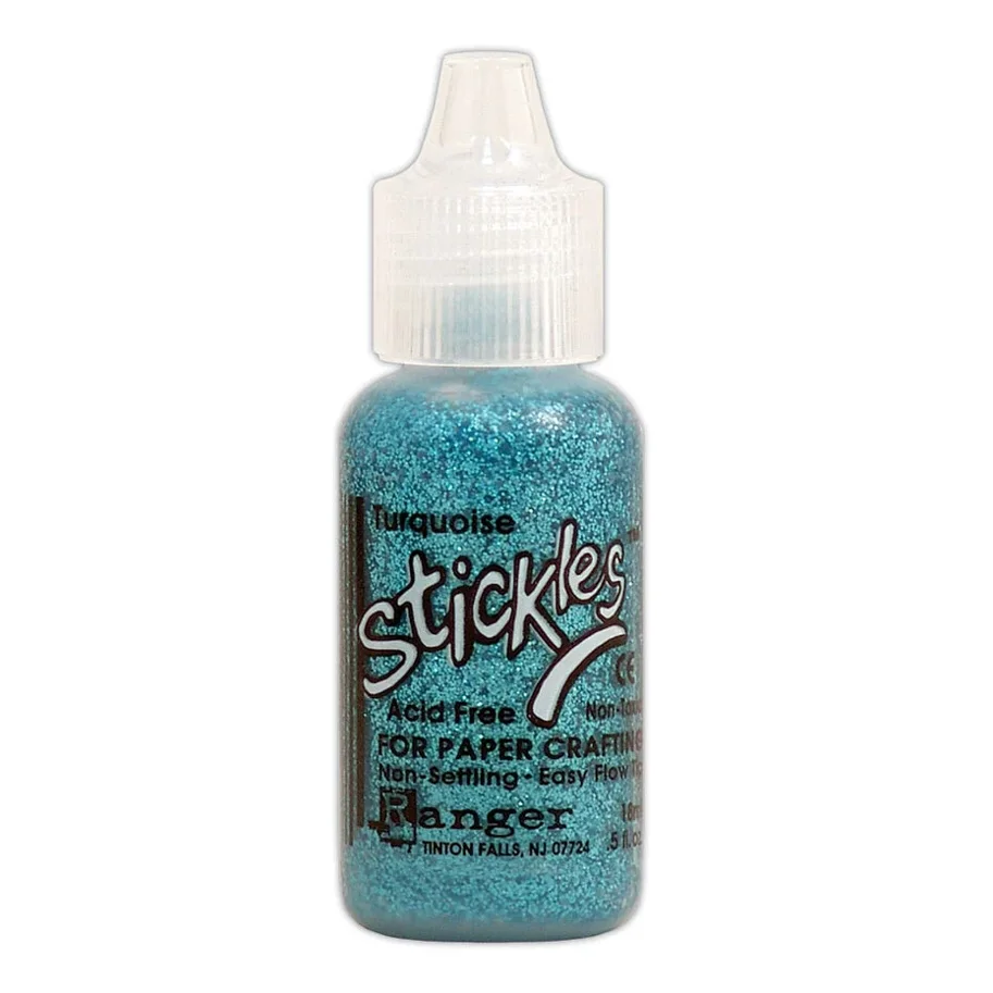 Ranger Stickles Glitter Glue Turquoise 