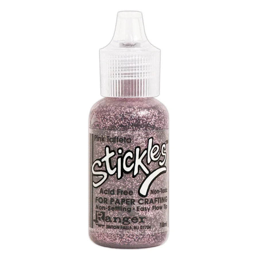Ranger Stickles Glitter Glue Pink Taffeta 