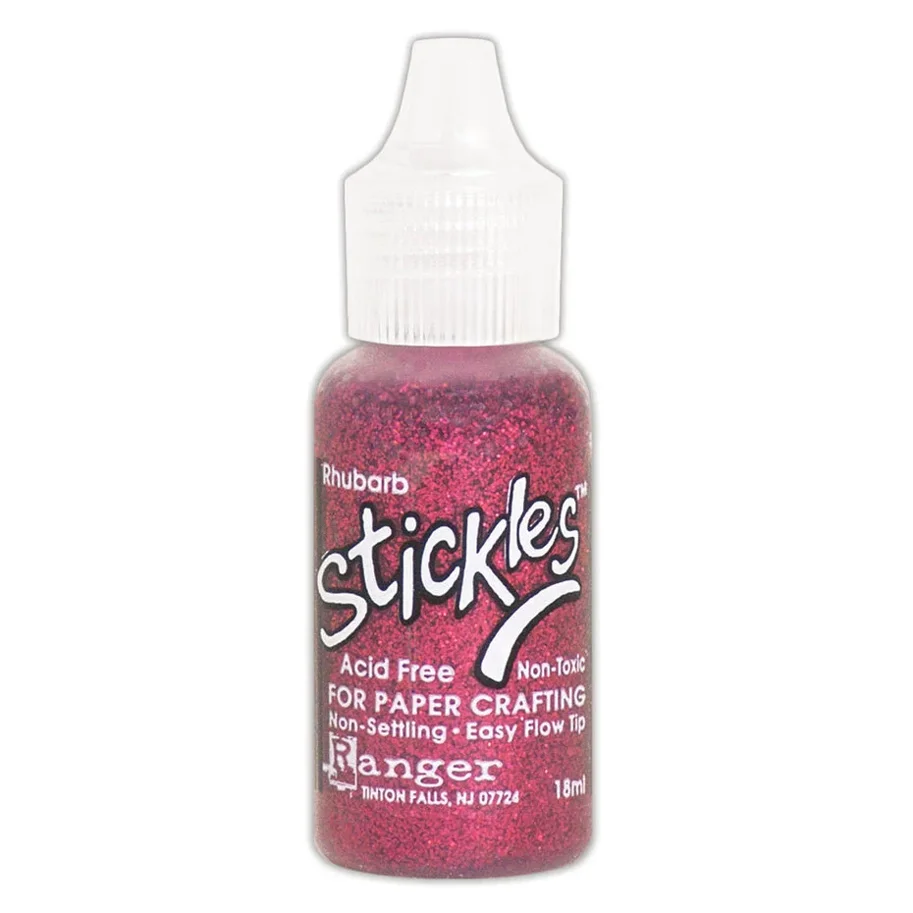 Ranger Stickles Glitter Glue Rhubarb 