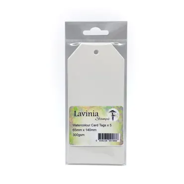 Lavinia Stamps - Watercolour Card Tags - 65mm x 140mm