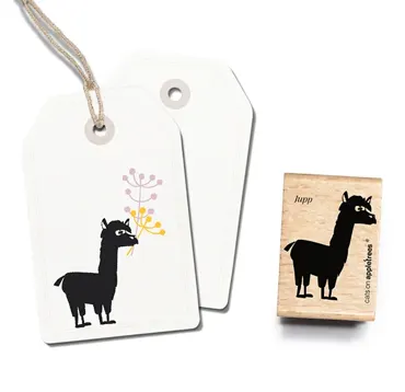 Cats on appletrees Stempel Alpaka Jupp