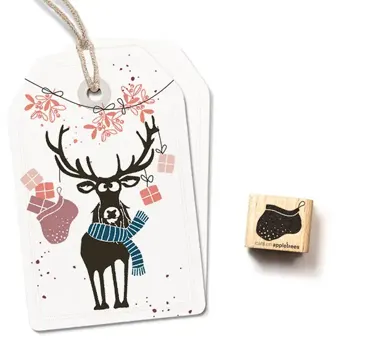 Cats on appletrees Ministempel Säckchen 2