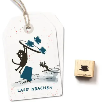 Cats on appletrees Ministempel Tasse 6