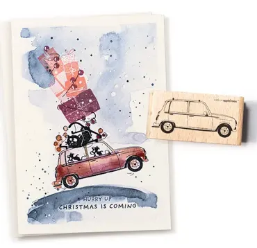 Cats on appletrees Stempel Auto 5